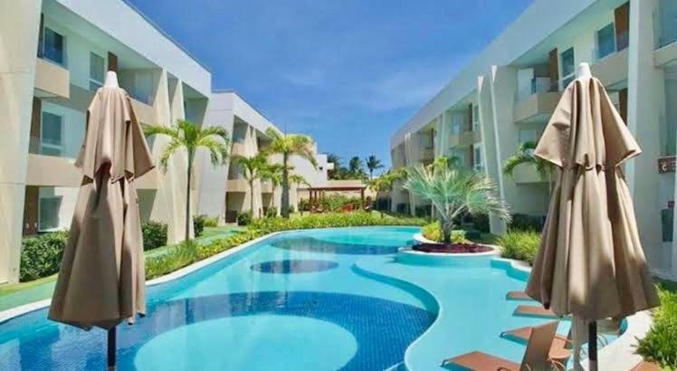 Guarajuba - Porto Smeralda 2 Suites Camaçari Eksteriør bilde