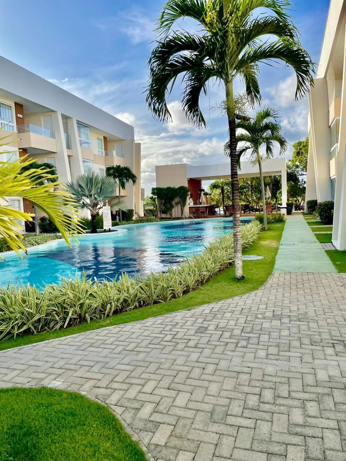 Guarajuba - Porto Smeralda 2 Suites Camaçari Eksteriør bilde